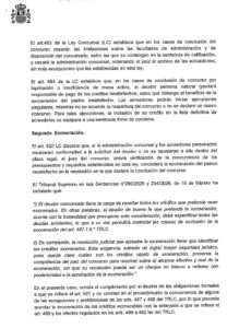 auto epi exoneración deuda A. Casado